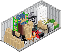 10x20 storage unit in Las Vegas