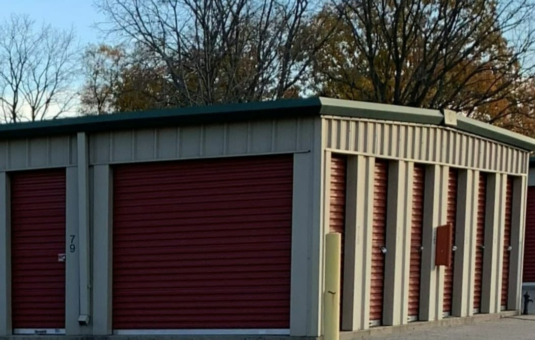 A storage unit at KO Storage of Tipp City in Tipp City, Ohio