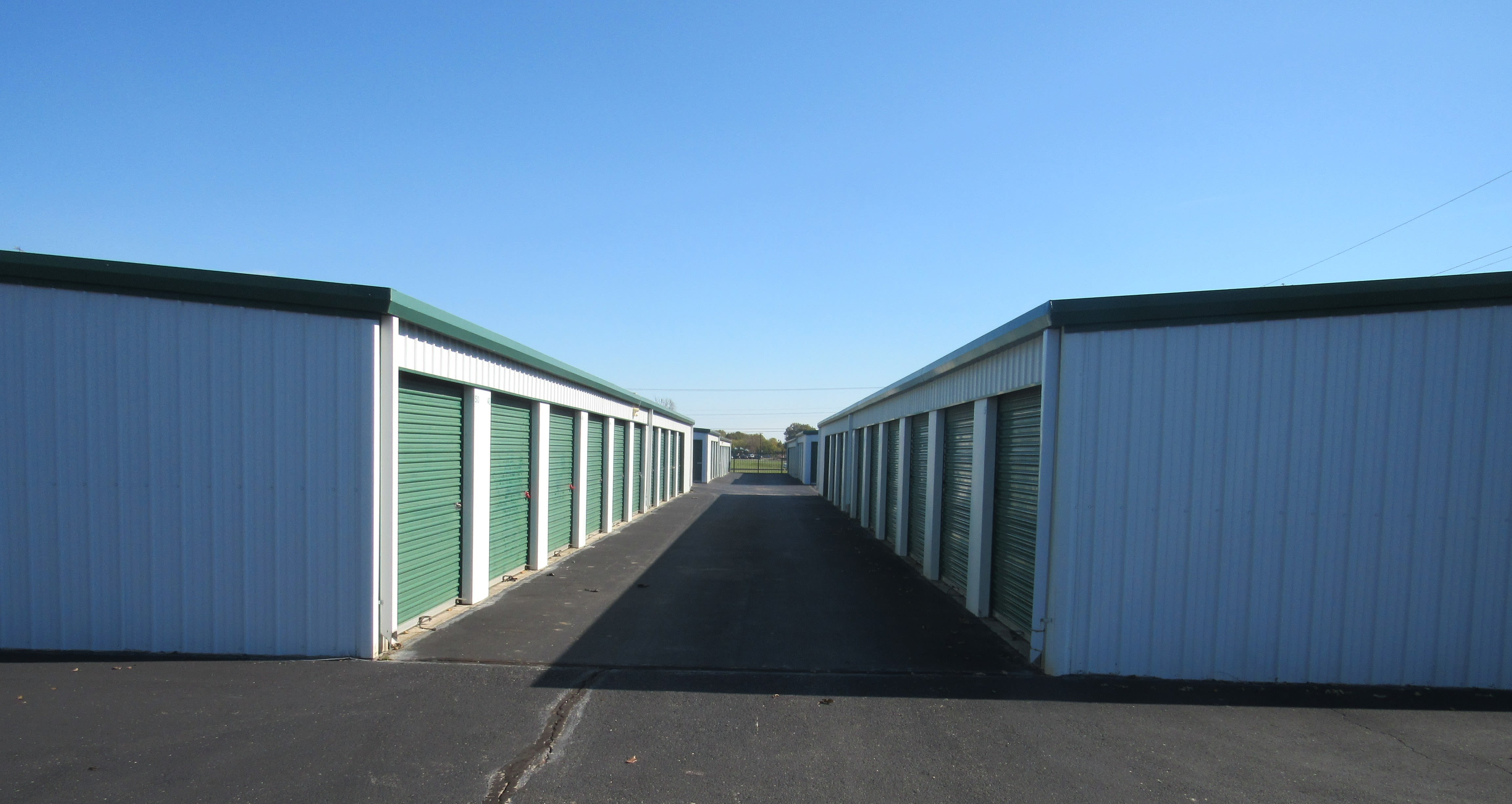 Exterior of outdoor units at KO Storage of Republic in Republic, Missouri