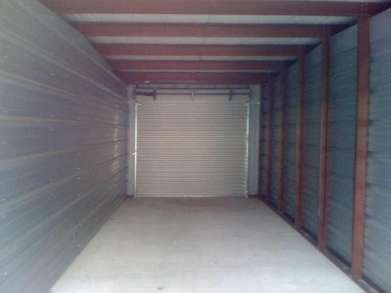 A storage unit at KO Storage in Auburn, Maine