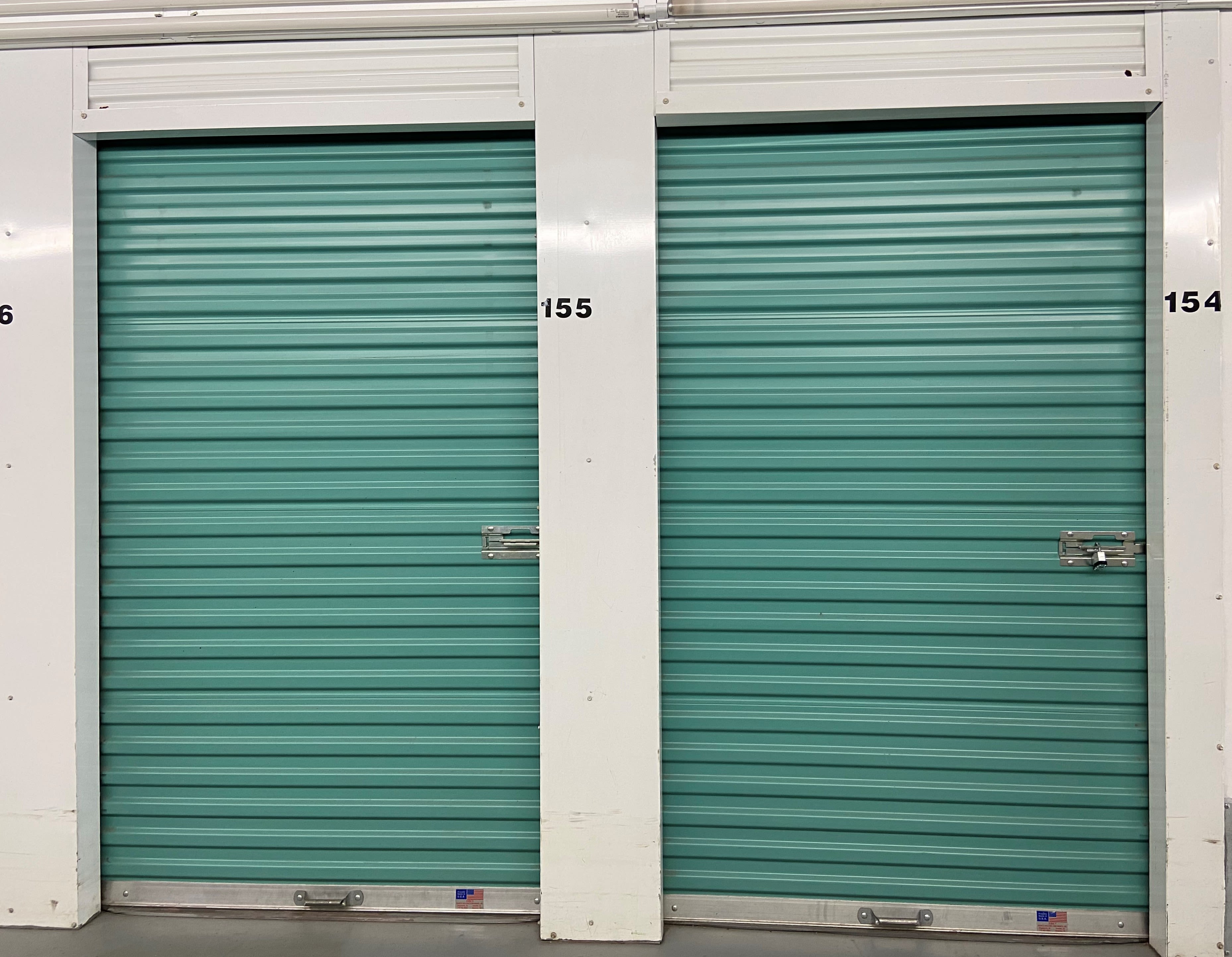 A storage units at KO Storage in Baton Rouge, Louisiana