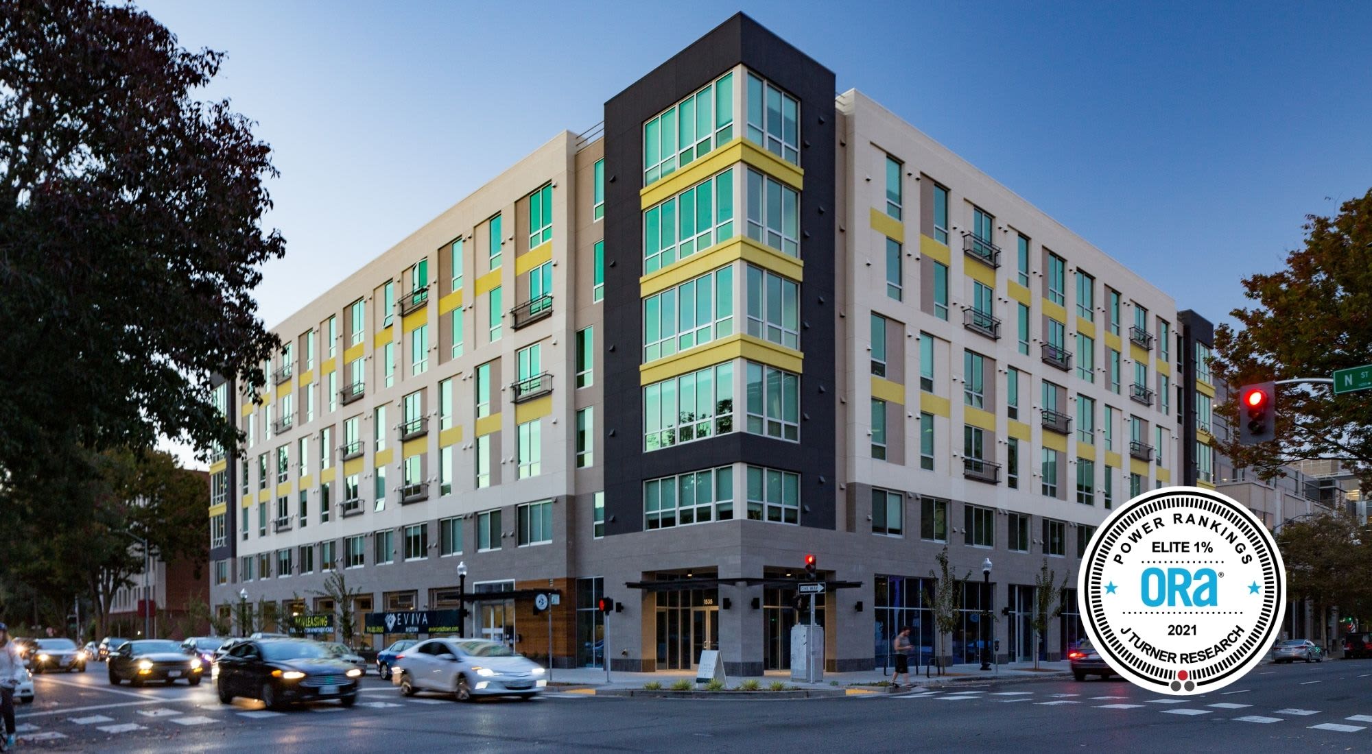 Apartments at EVIVA Midtown in Sacramento, California