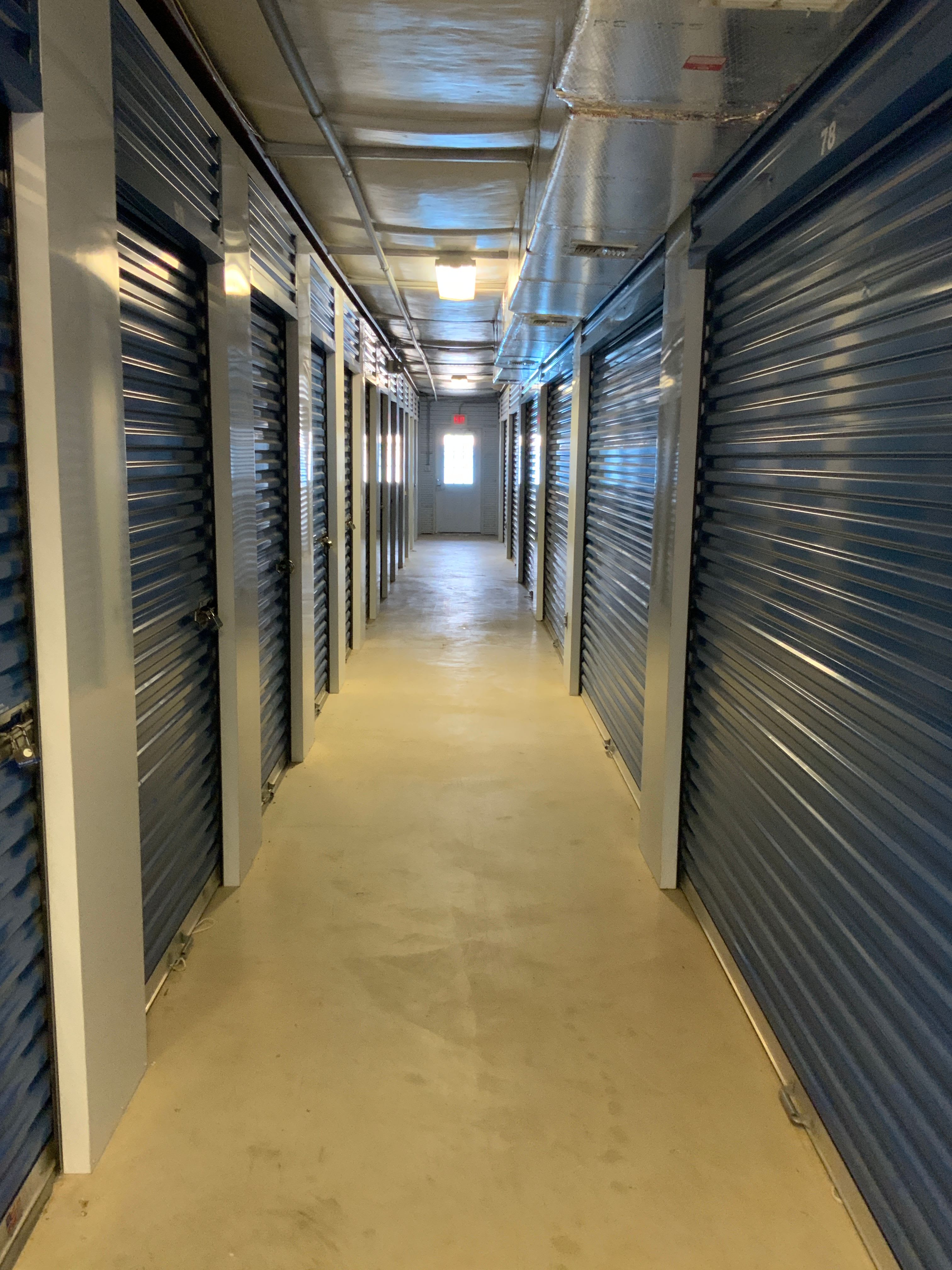 Temperature controlled units at KO Storage in Pleasanton, Texas