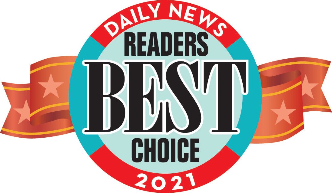 Daily News Reader's Best Choice 2021 Emblem