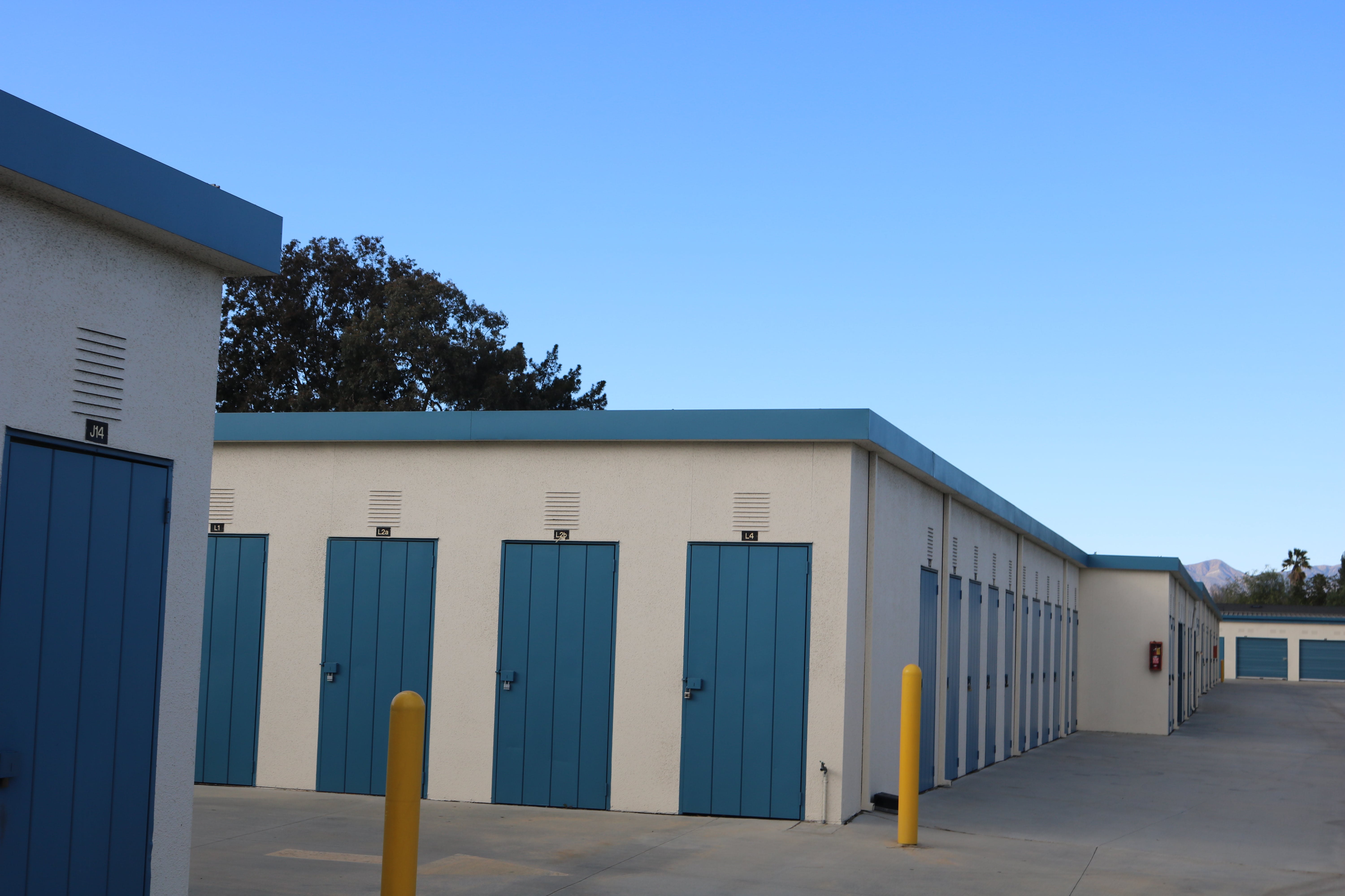 The large storage area at Golden State Storage - Roscoe in North Hills, California