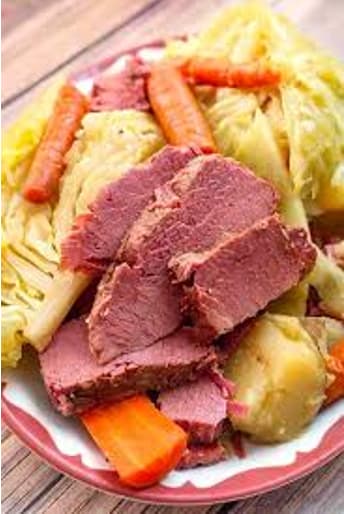Corned beef cabbage