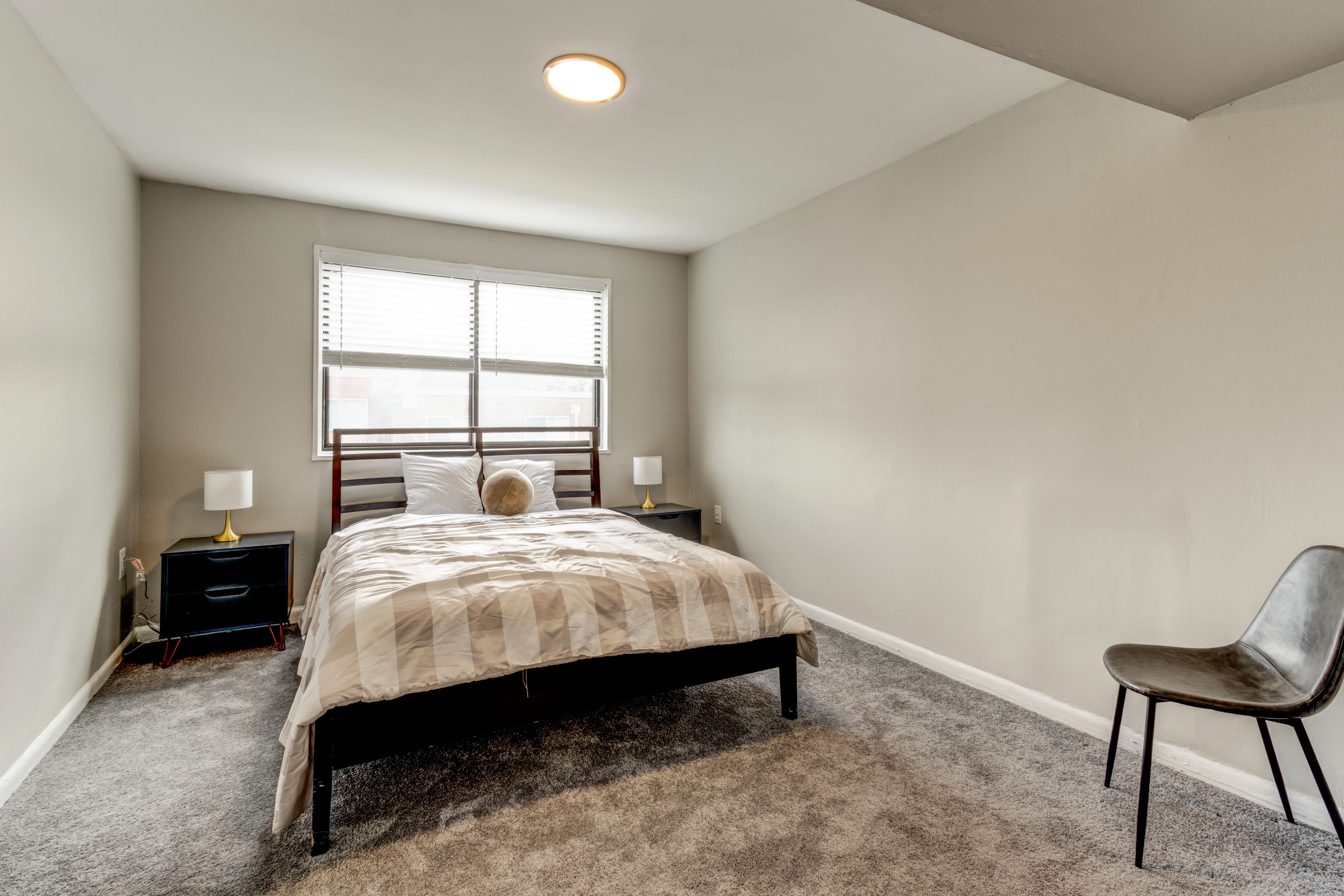 bedroom at Flats of Forestville Apartment Homes in Forestville, Maryland