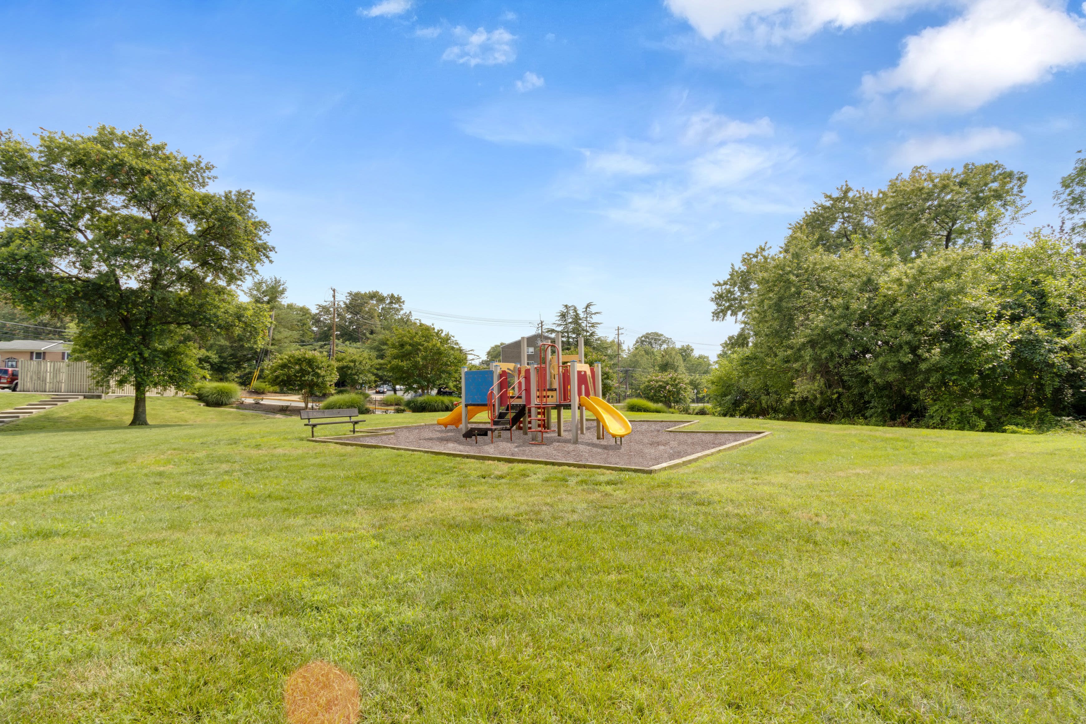outdoor park at Flats of Forestville Apartment Homes in Forestville, Maryland