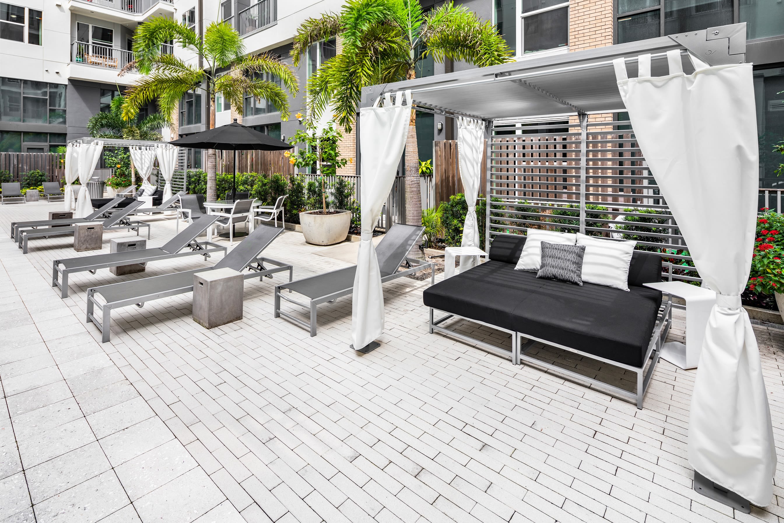 Clubhouse for residents to enjoy at Central Station on Orange in Orlando, Florida