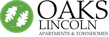 Oaks Lincoln Apartments & Townhomes header logo