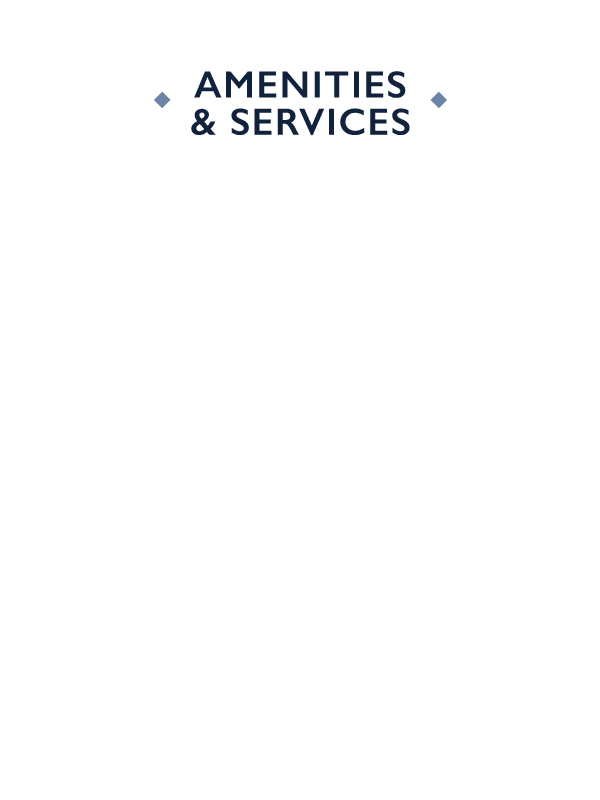 amenities graphic