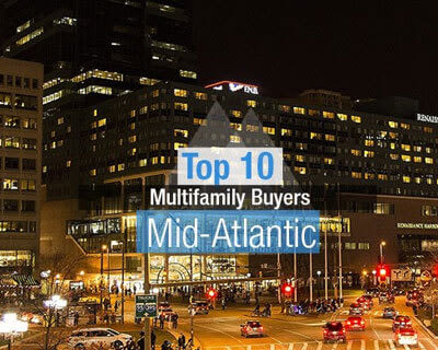 
Top 10 Multifamily Buyers In The Mid-Atlantic

