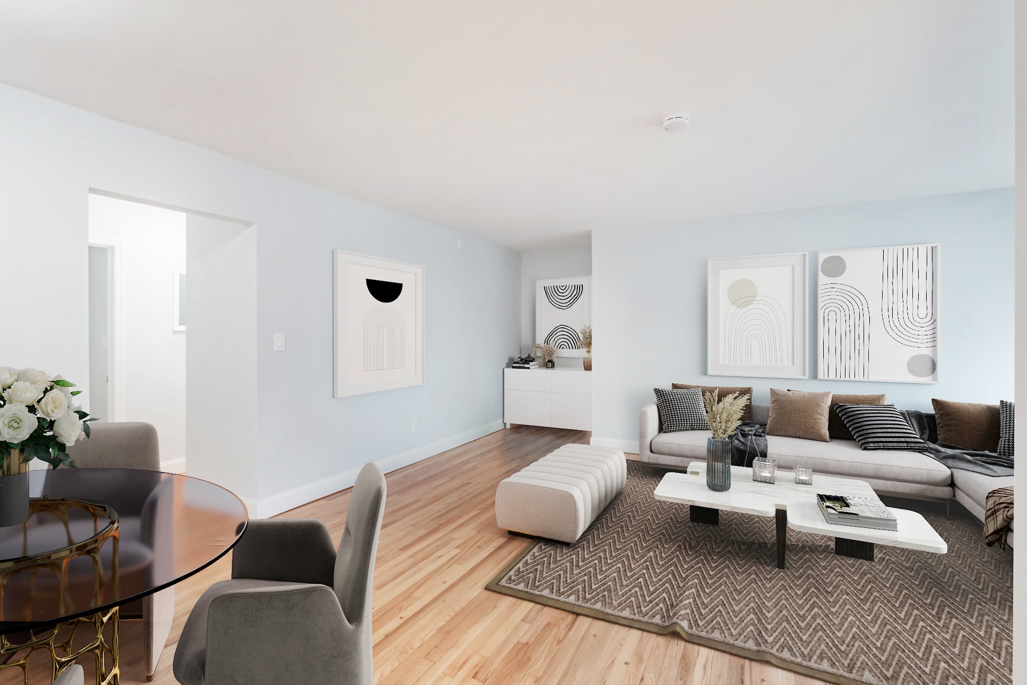 Spacious floor plan at Eagle Rock Apartments at Nesconset in Nesconset, New York
