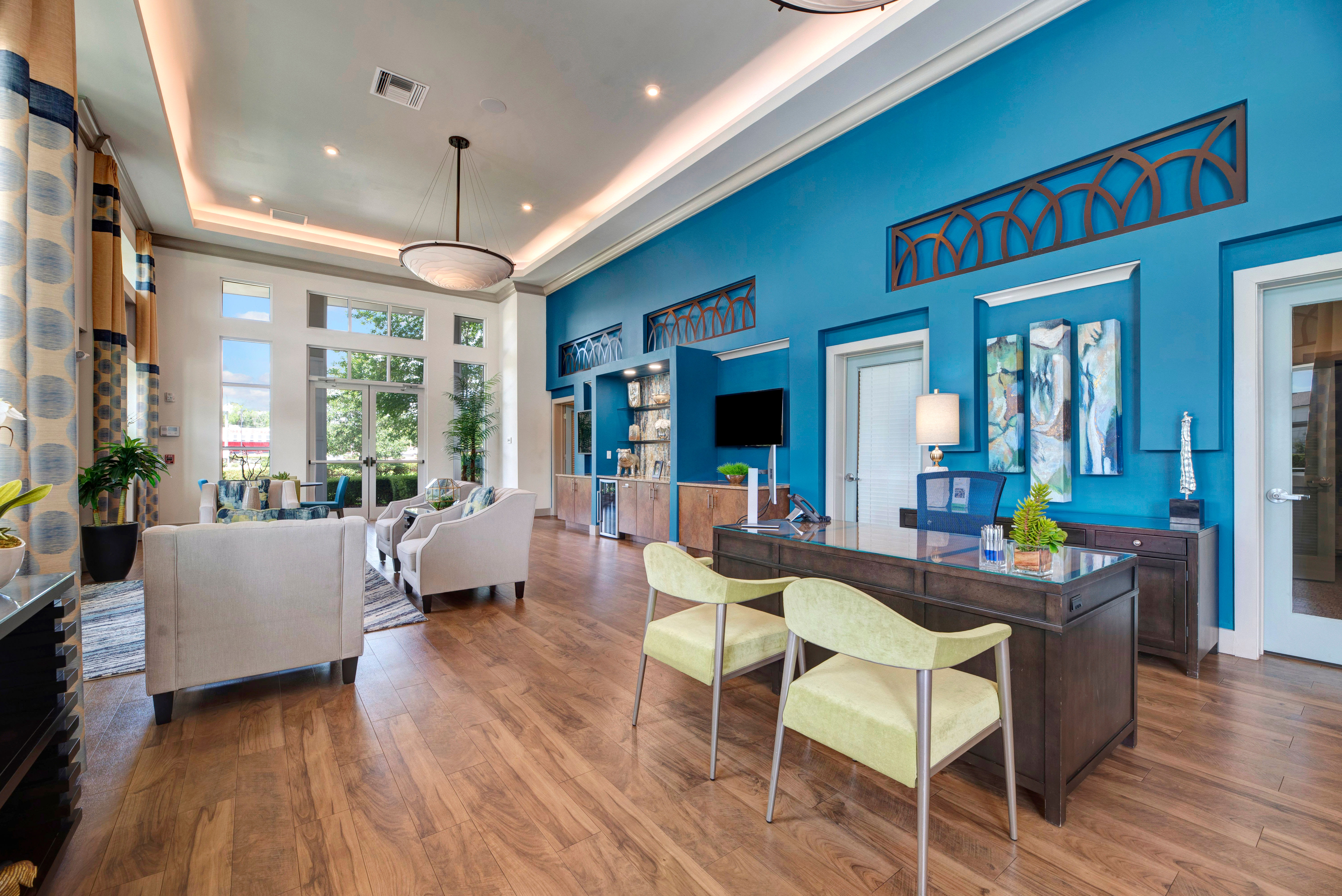 Open room with natural lighting at Integra Lakes in Casselberry, Florida
