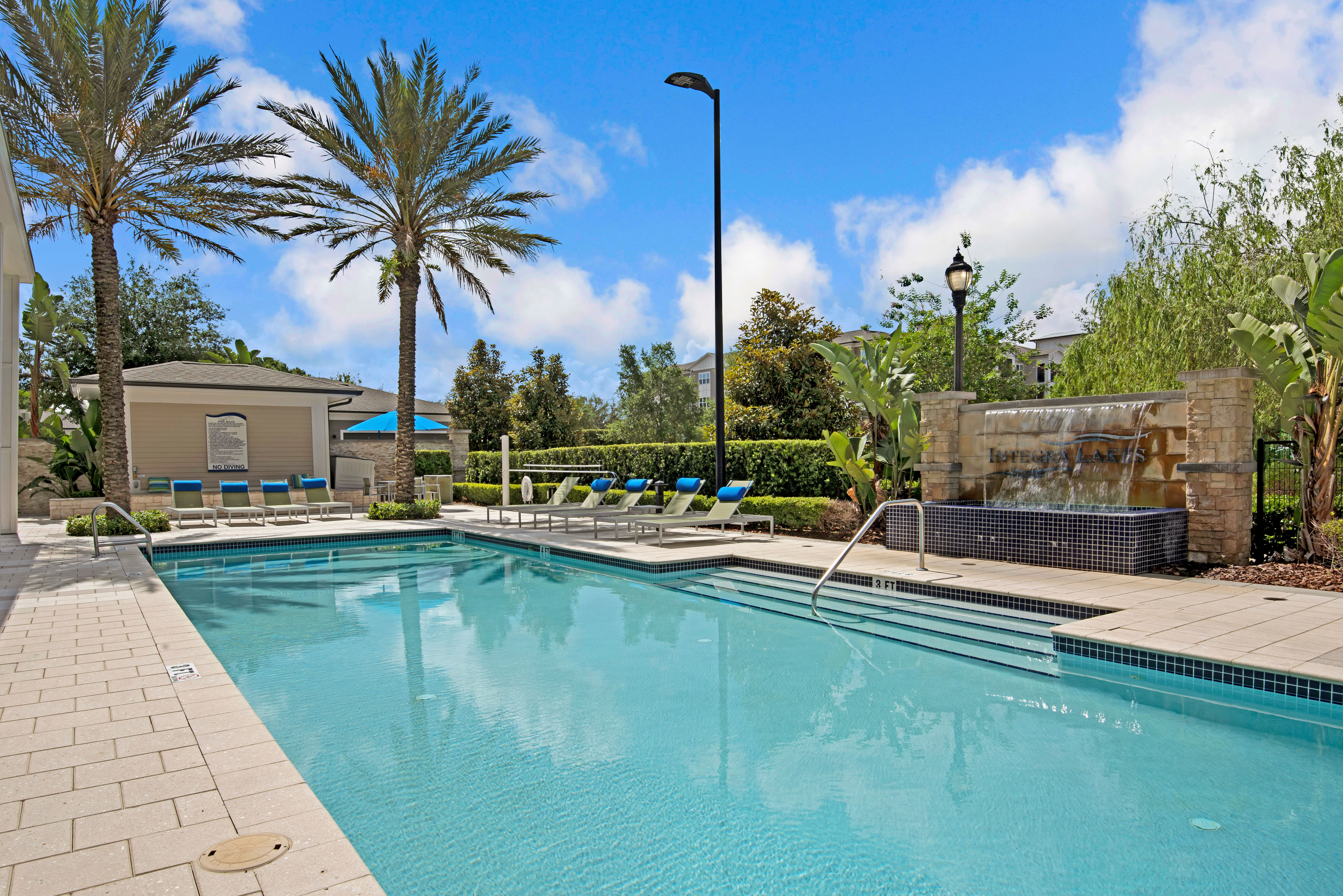 Outdoor pool at Integra Lakes in Casselberry, Florida