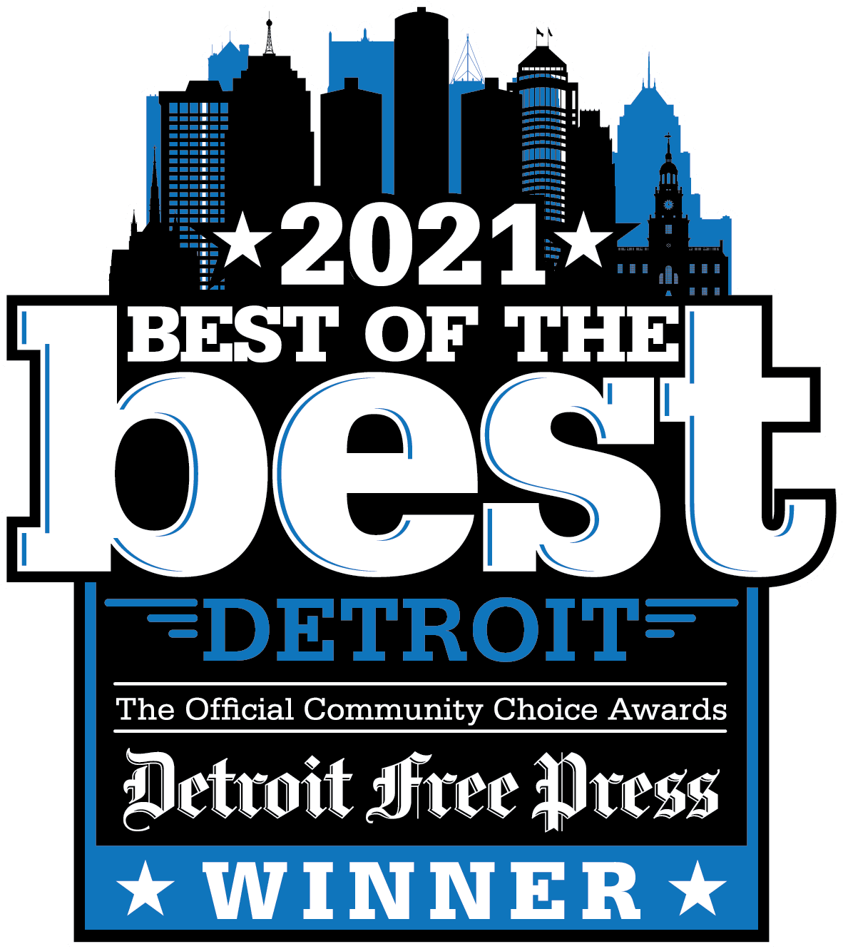 2021 Best of the Best Detroit Free Press Winner
