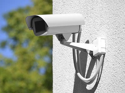 Security camera at Northwest Mini Storage in Flushing, Michigan