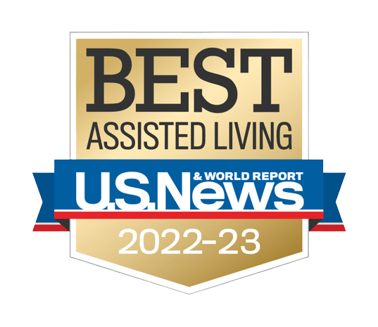 US News award for Clearwater at Sonoma Hills in Rohnert Park, California