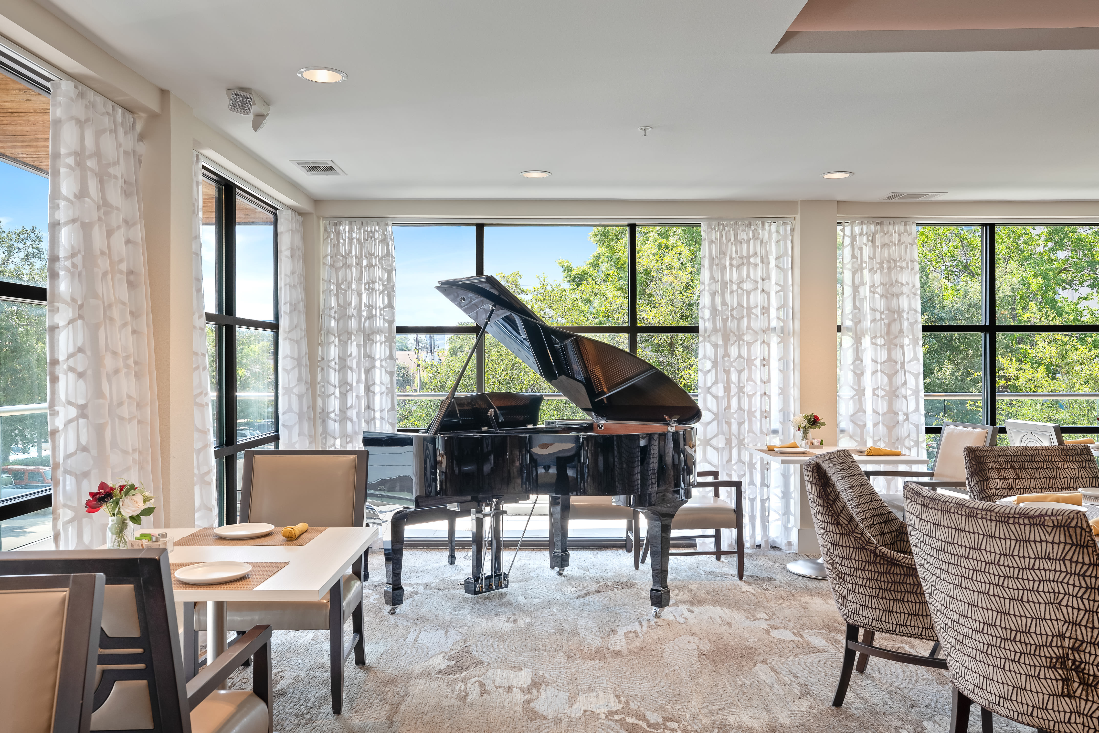 Lounge area at Anthology of Tanglewood in Houston, Texas