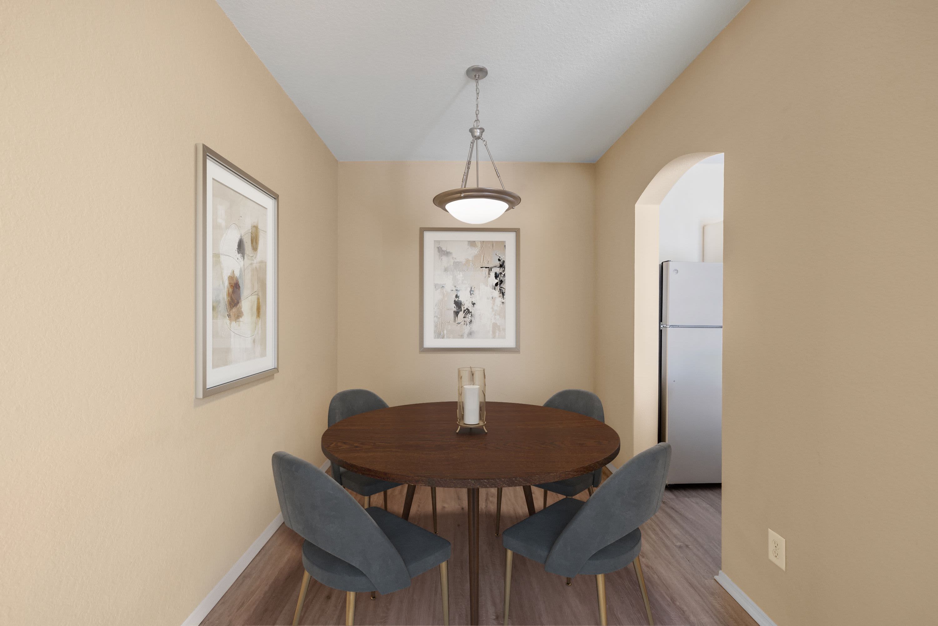 Dining nook at Verandahs of Brighton Bay | Apartments & Townhomes in St. Petersburg, Florida