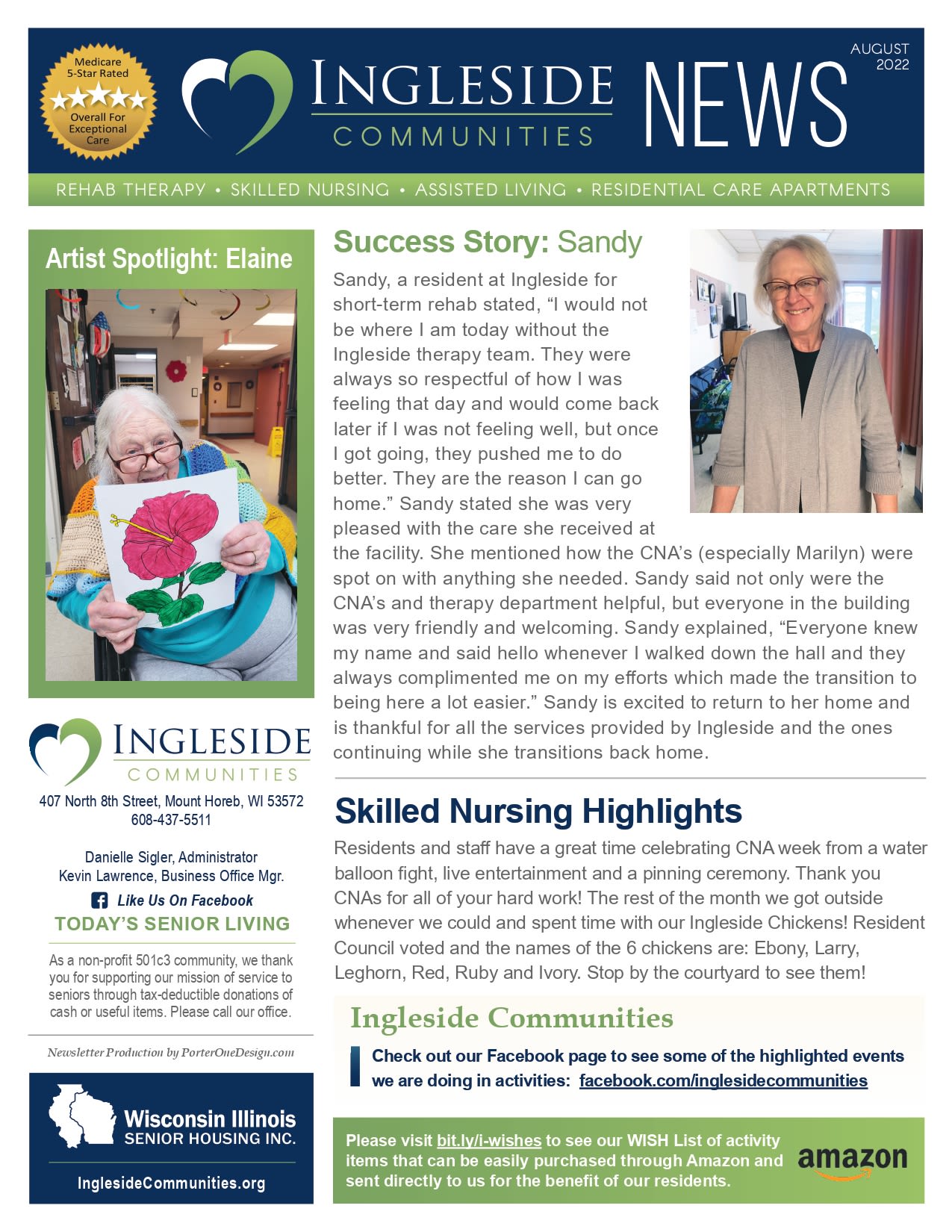 August 2022 Newsletter