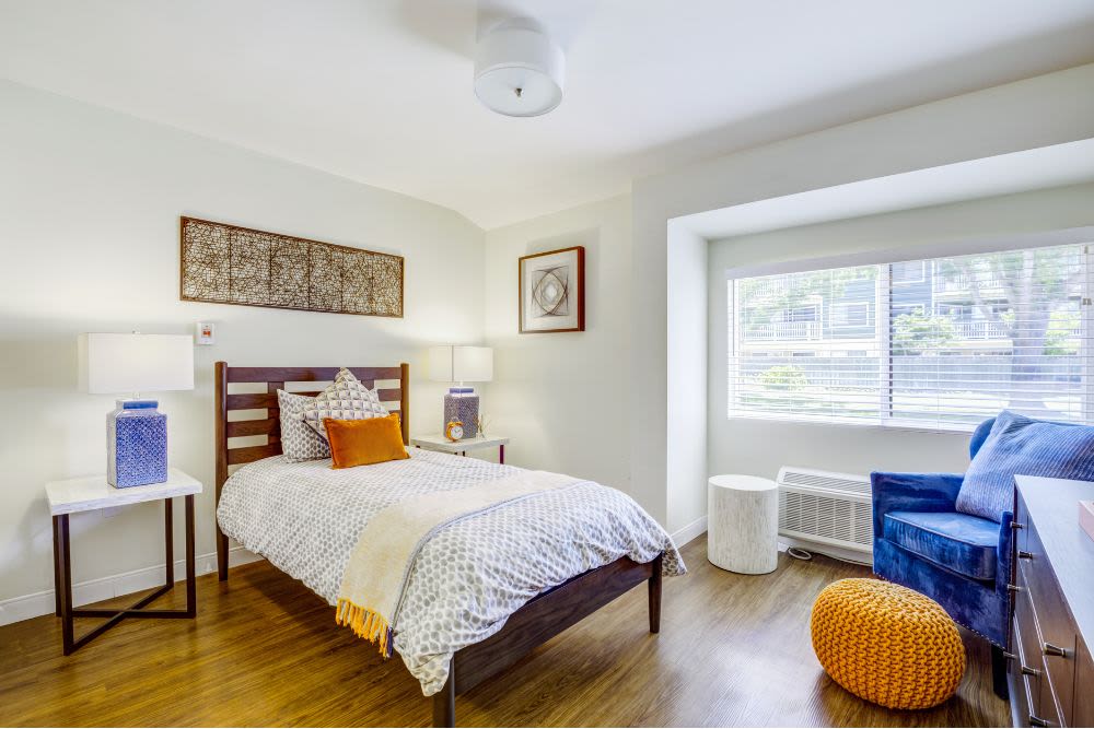 Spacious garden view residences at Madonna Gardens in Salinas, California. 