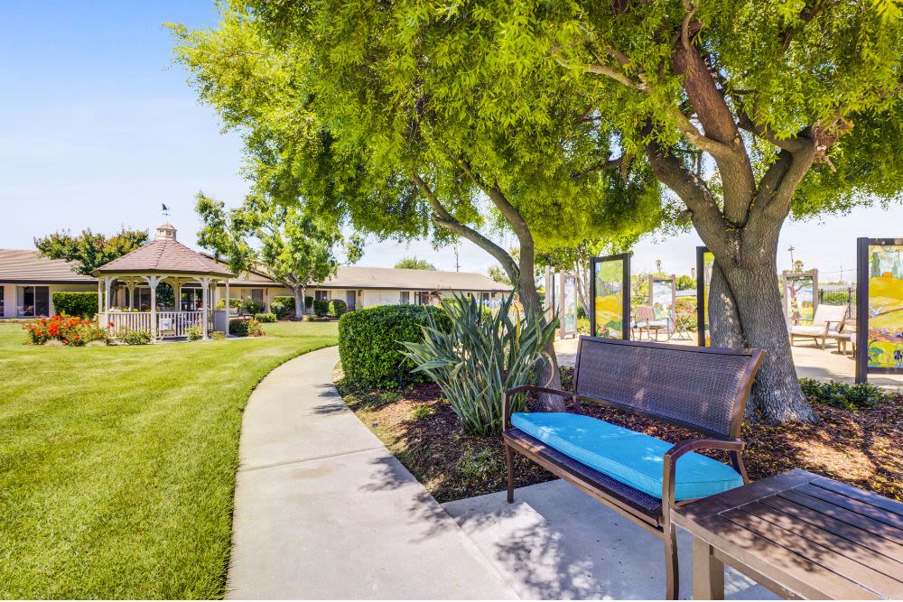 Six acres of outdoor gardens at Madonna Gardens in Salinas, California. 