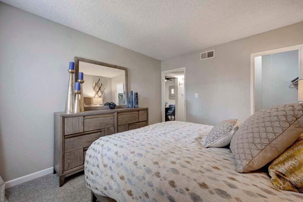 Hampden Heights Apartments offers a State-of-the-art Bedroom in Denver, Colorado
