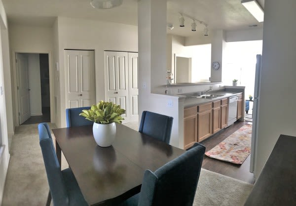 Resident living space with open spacious layouts at Lakeshore Apartment Homes in Evansville, Indiana