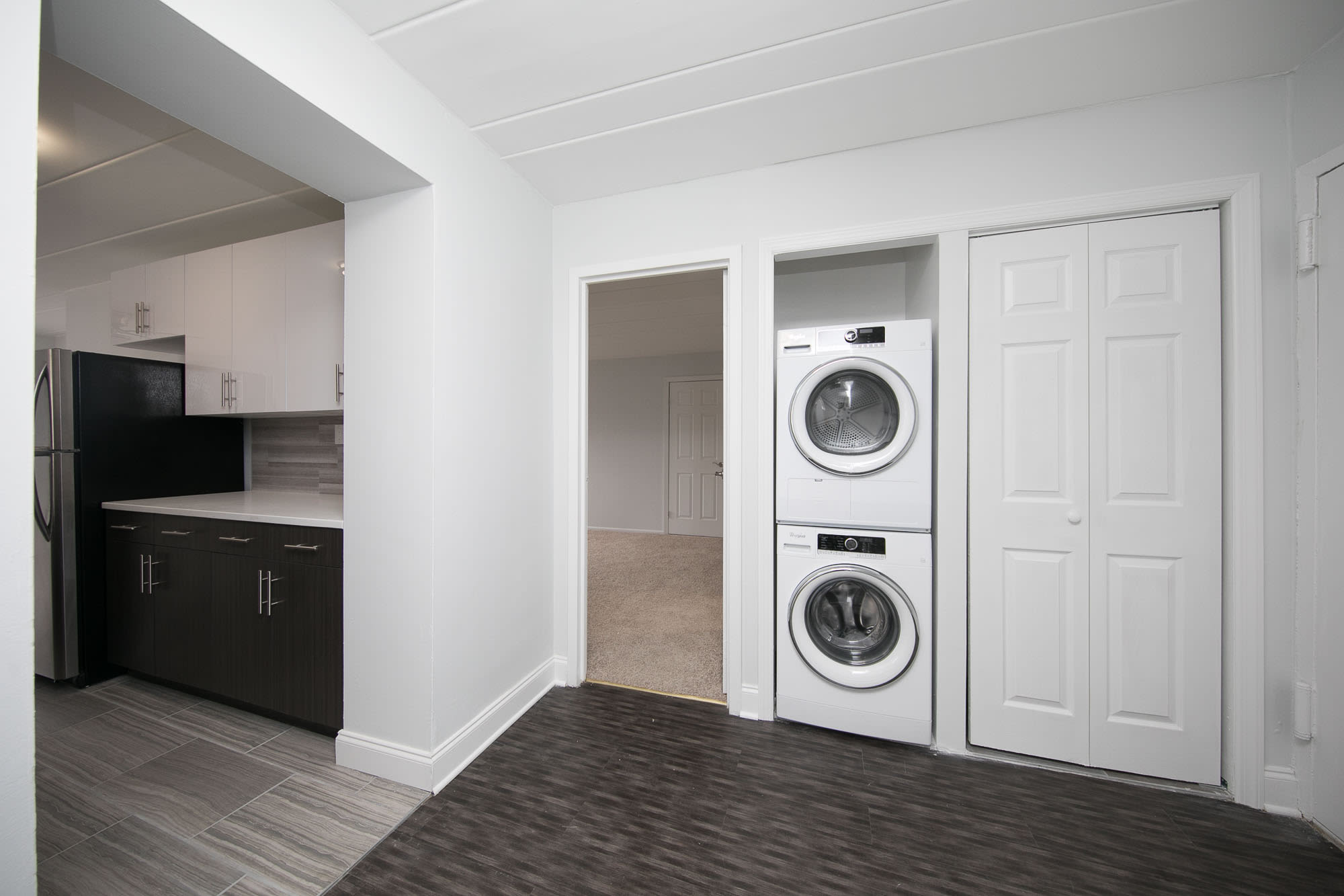 Laundry room at Parc at Cherry Hill in Cherry Hill, New Jersey