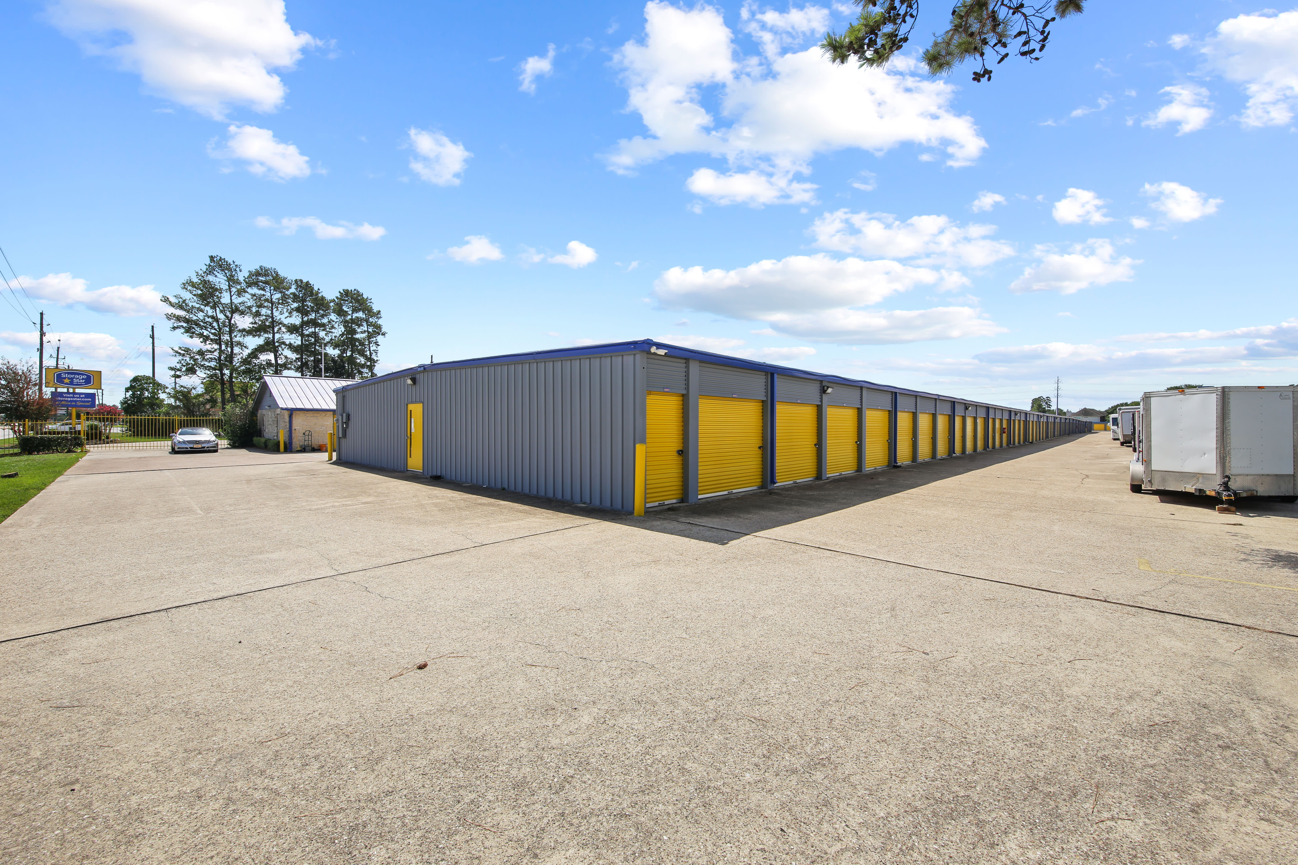 Outdoor ground floor units at Storage Star - Lake Travis Austin in Austin, Texas