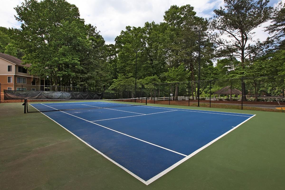 Tennis court at 1700 Exchange in Norcross, Georgia