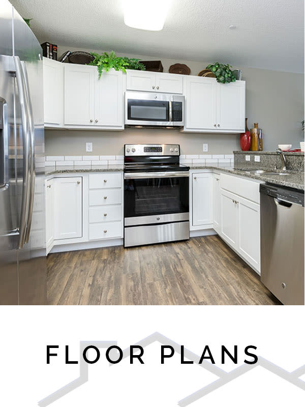 Floor plans at The Landing of Clinton in Clinton, Iowa