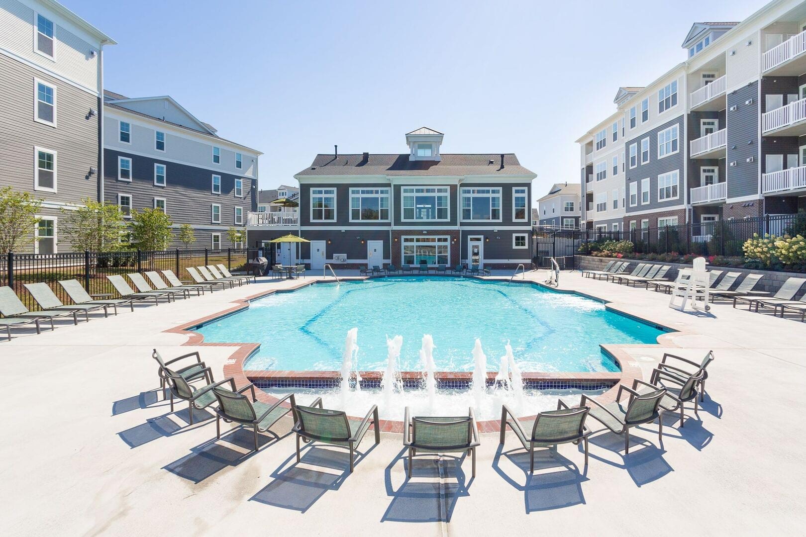 Swimming pool at The Elms at Arcola in Dulles, Virginia