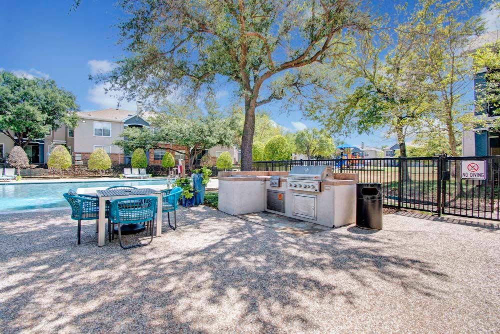 Our Apartments in Plano, Texas offer a BBQ Area
