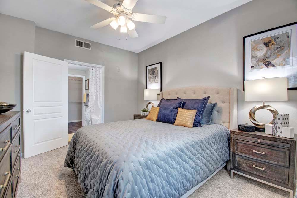 Bedroom at Apartments in Plano, Texas