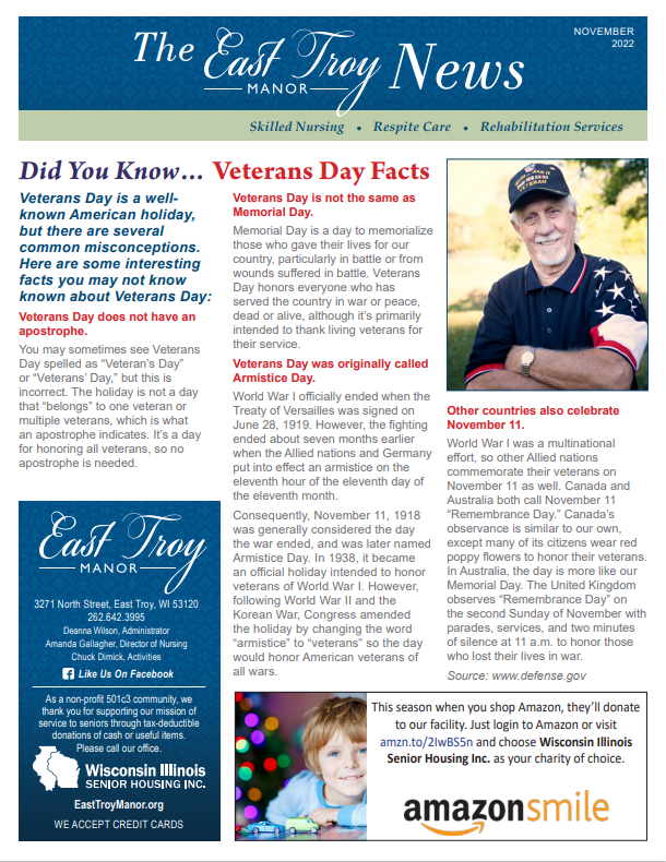 November 2022 Newsletter