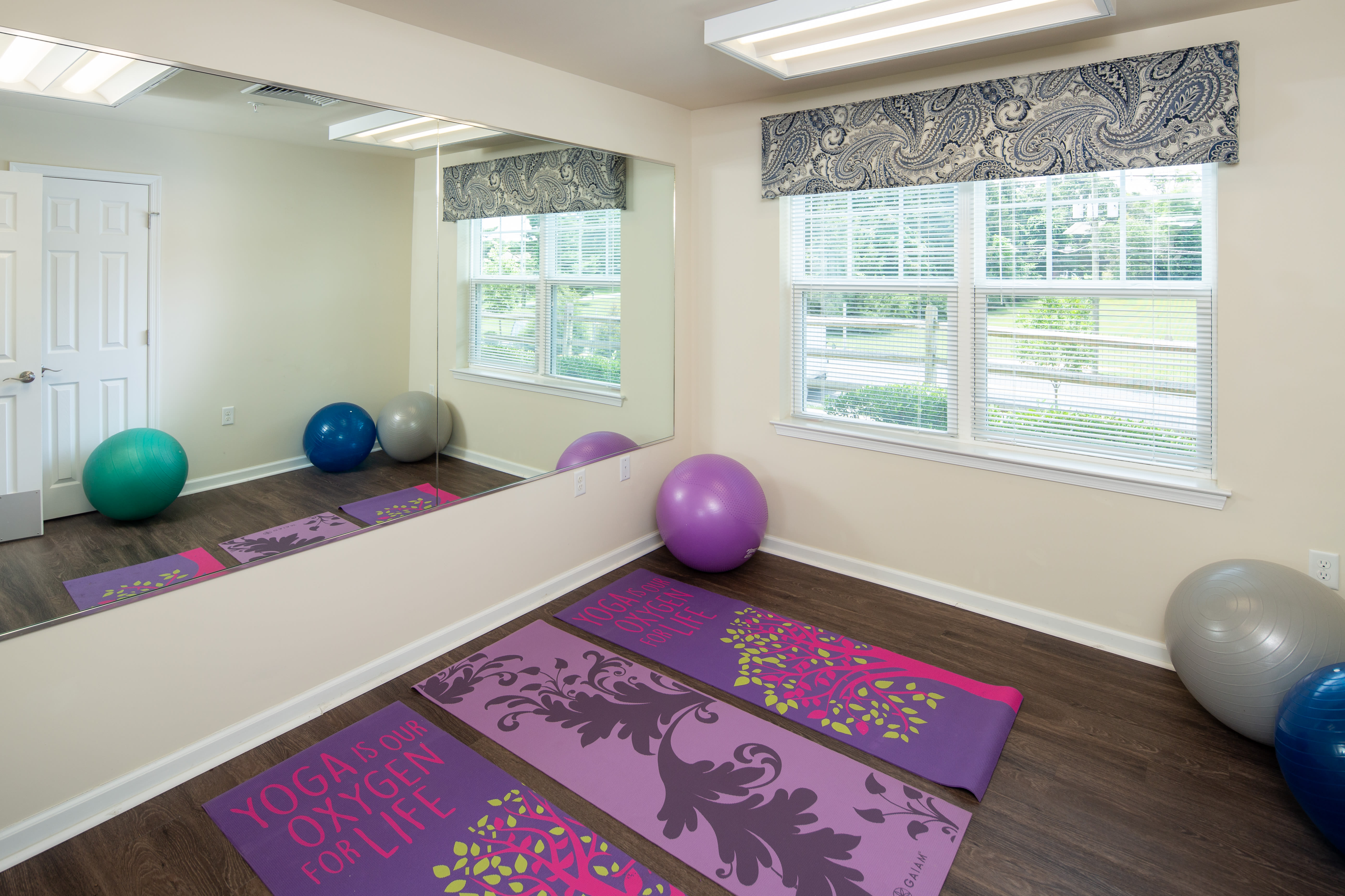 Fitness center at The Colony at Chews Landing in Blackwood, New Jersey