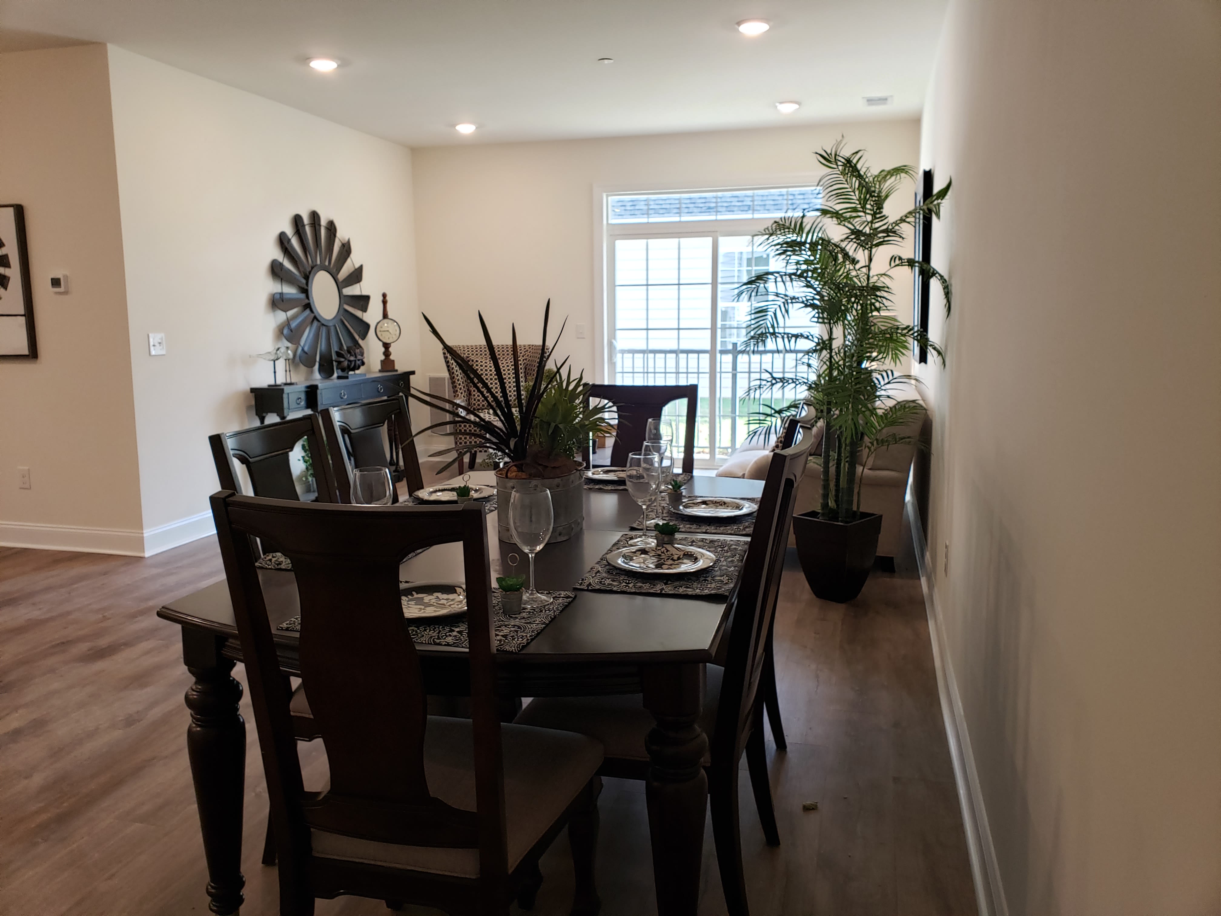 dining room at The Residences at St. Joseph Court, Levittown, Pennsylvania