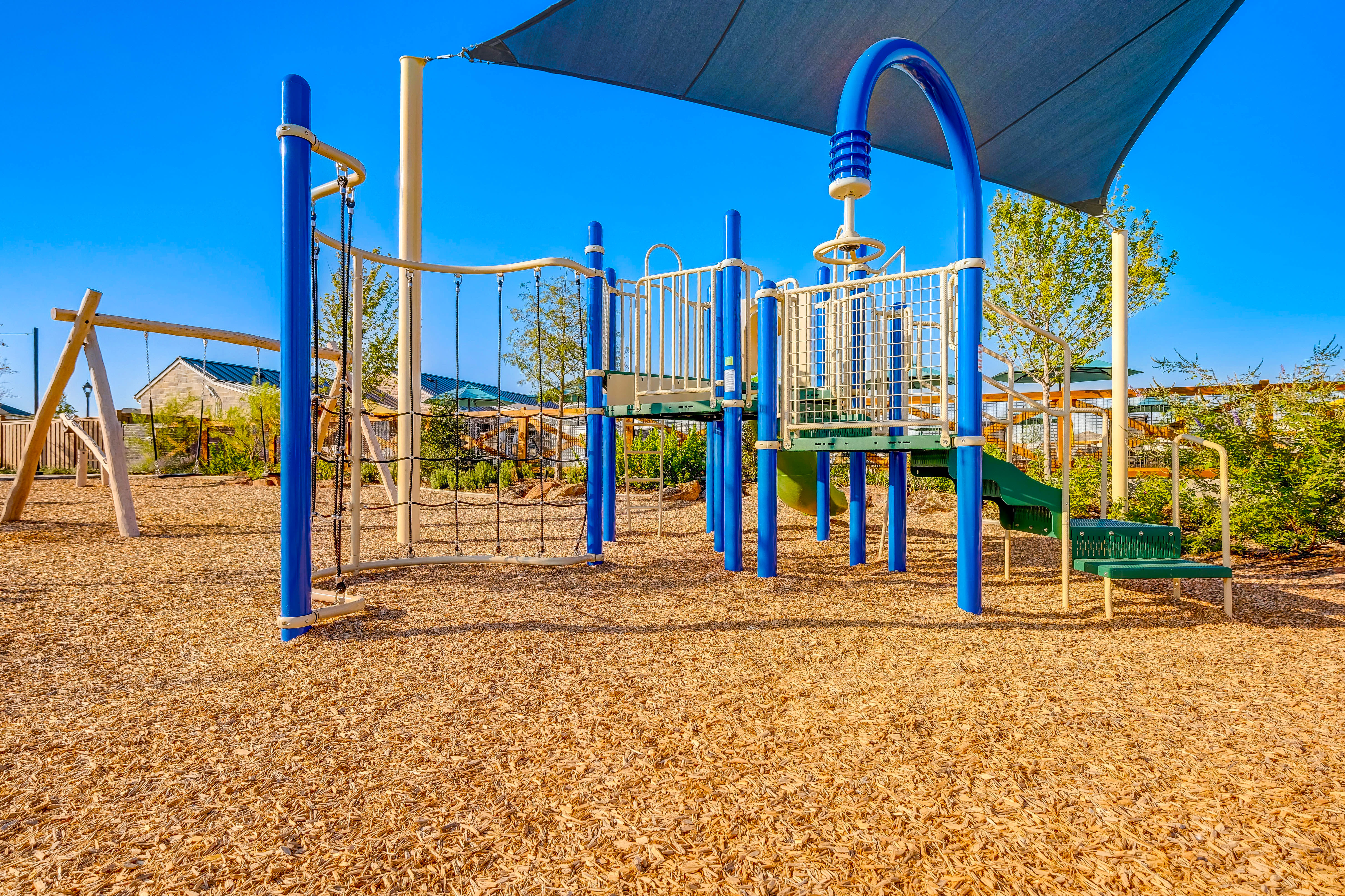 Kids playground at BB Living Light Farms in Celina, Texas