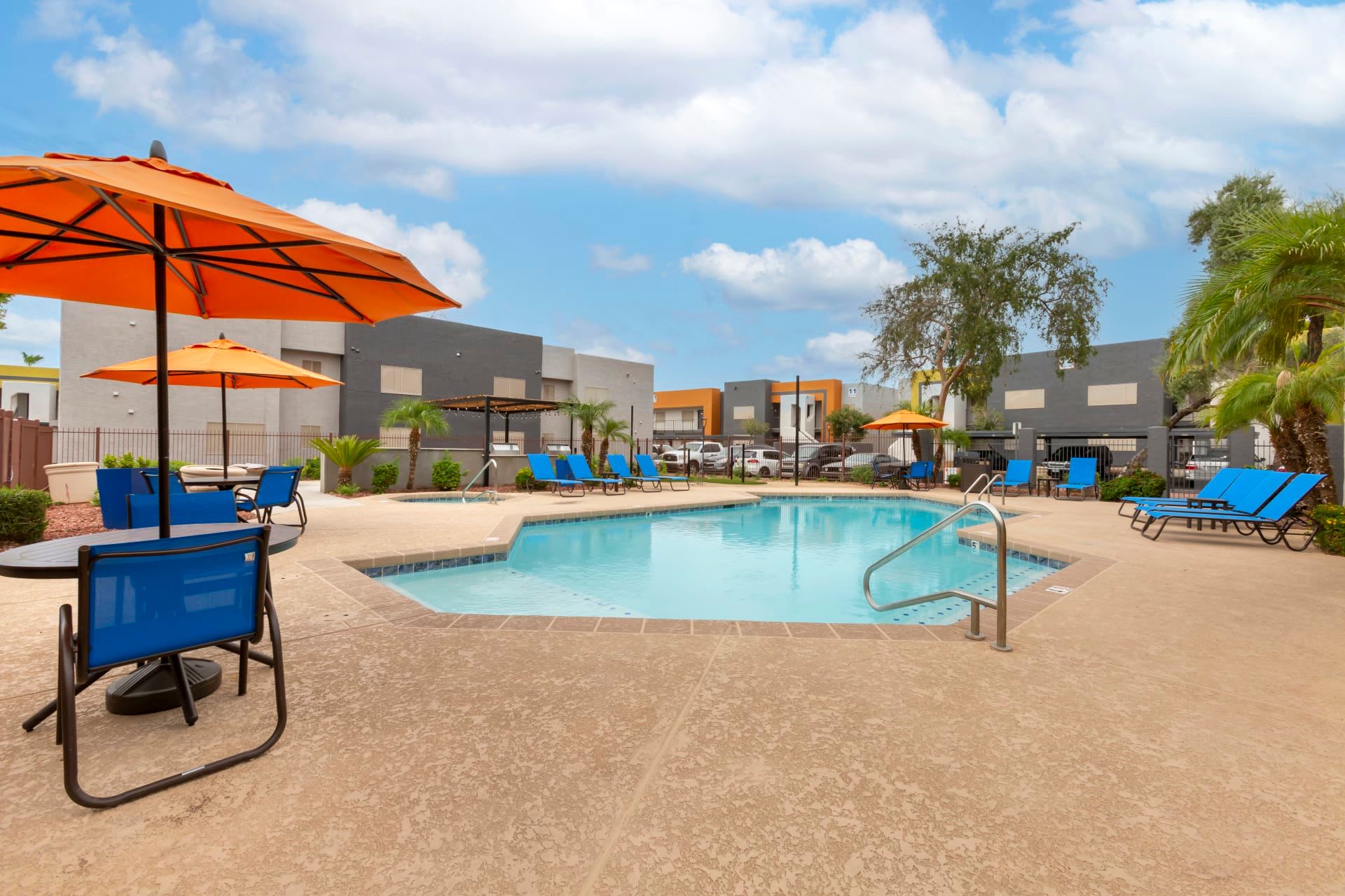 Pool area at Newport in Avondale, Arizona