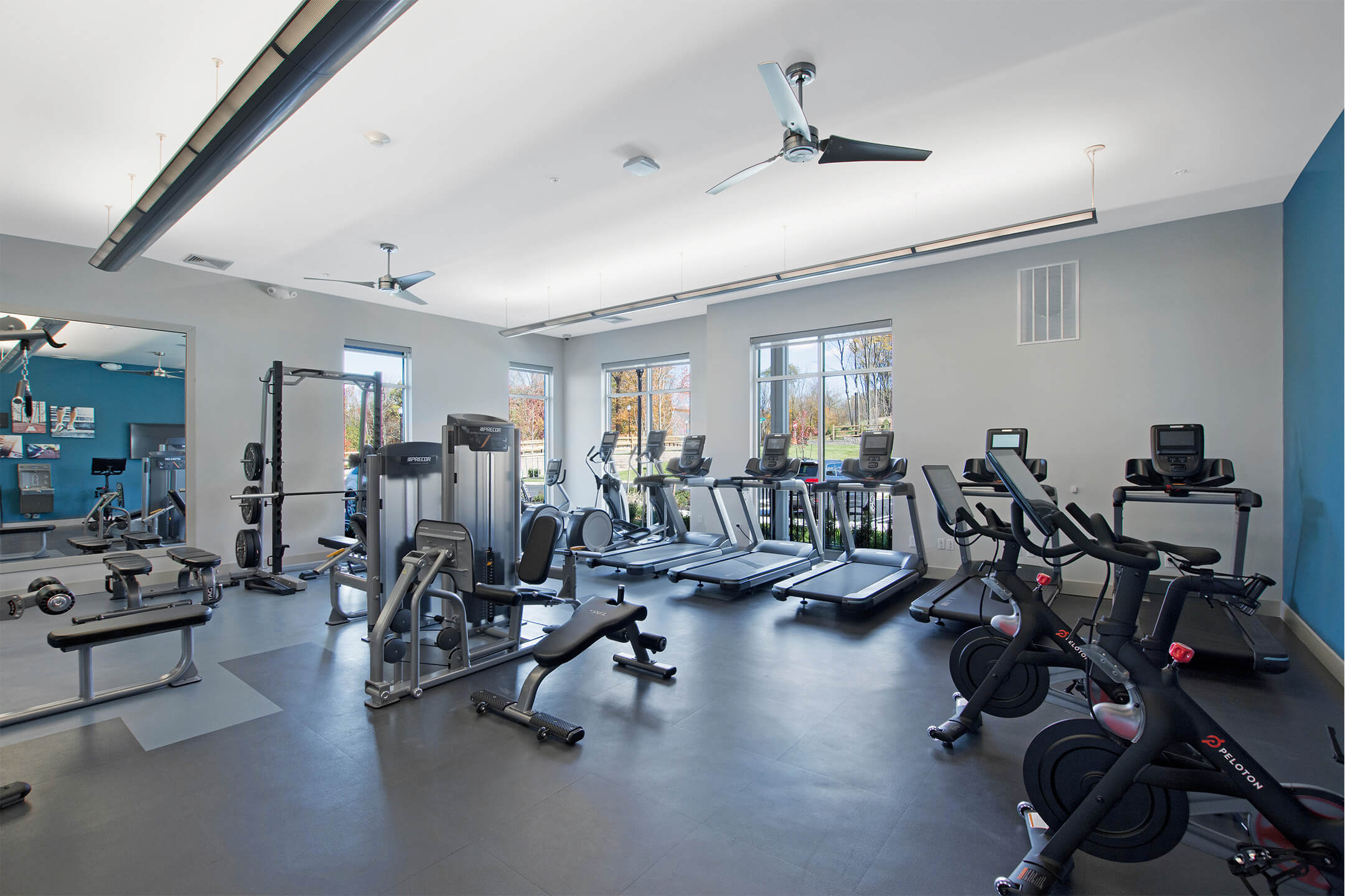 On-site Fitness facility at Parc at Roxbury, Roxbury Township, New Jersey