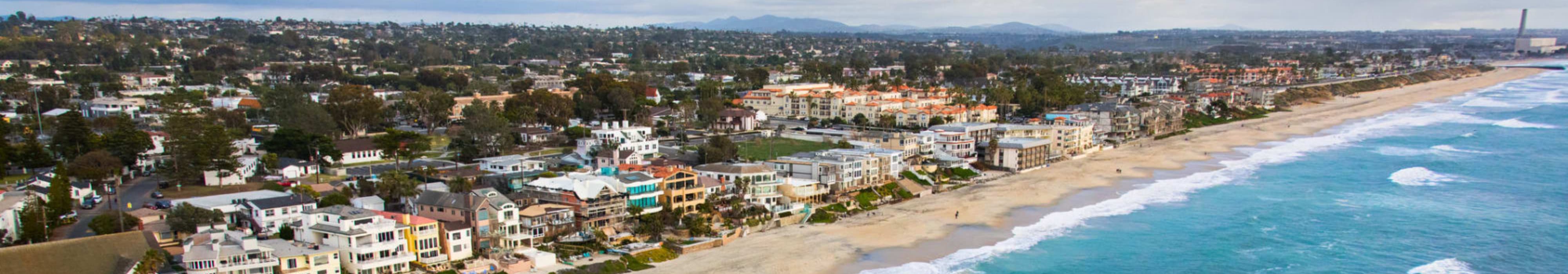 A beach near Otay Crossing Self Storage in San Diego, California