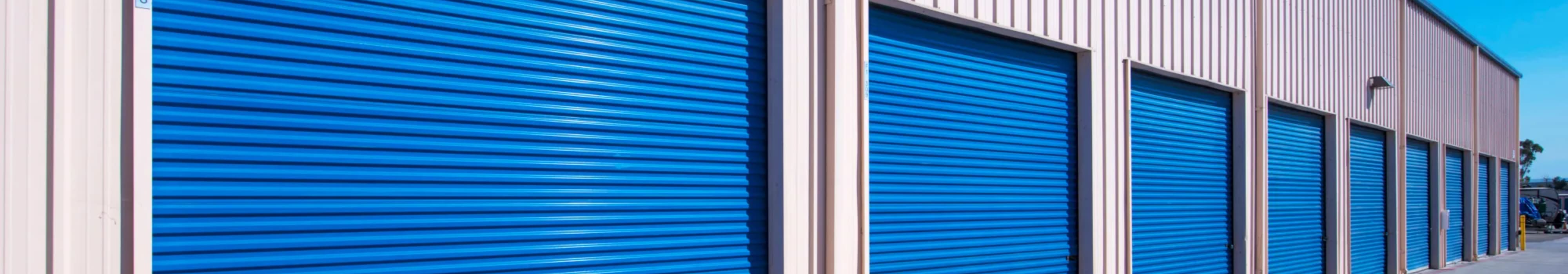 Outdoor units at Otay Crossing Self Storage in San Diego, California