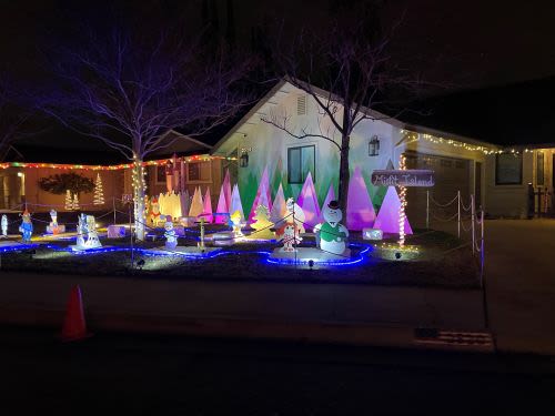 Christmas in Turlock, California