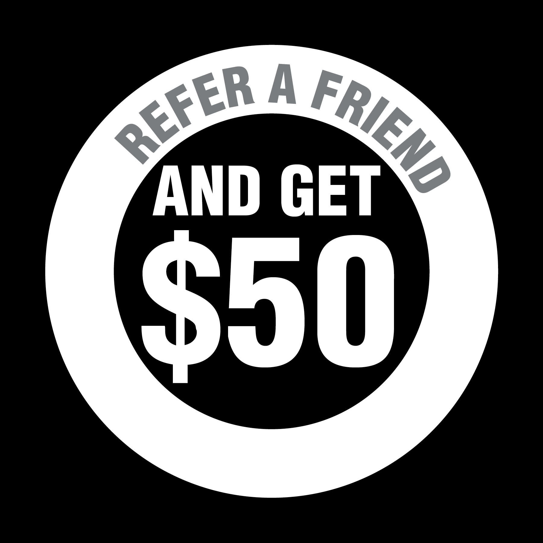 refer a friend logo