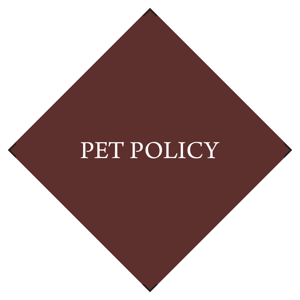 Link to our pet policy at L'Estancia in Studio City, California