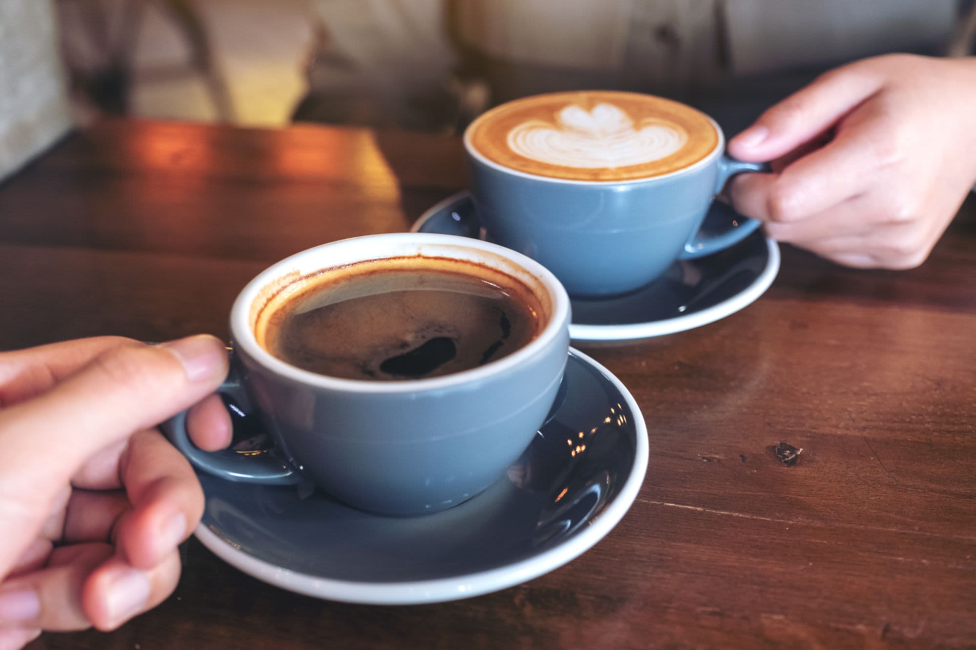 Residents enjoying coffee at Everton Estates in Cartersville, Georgia