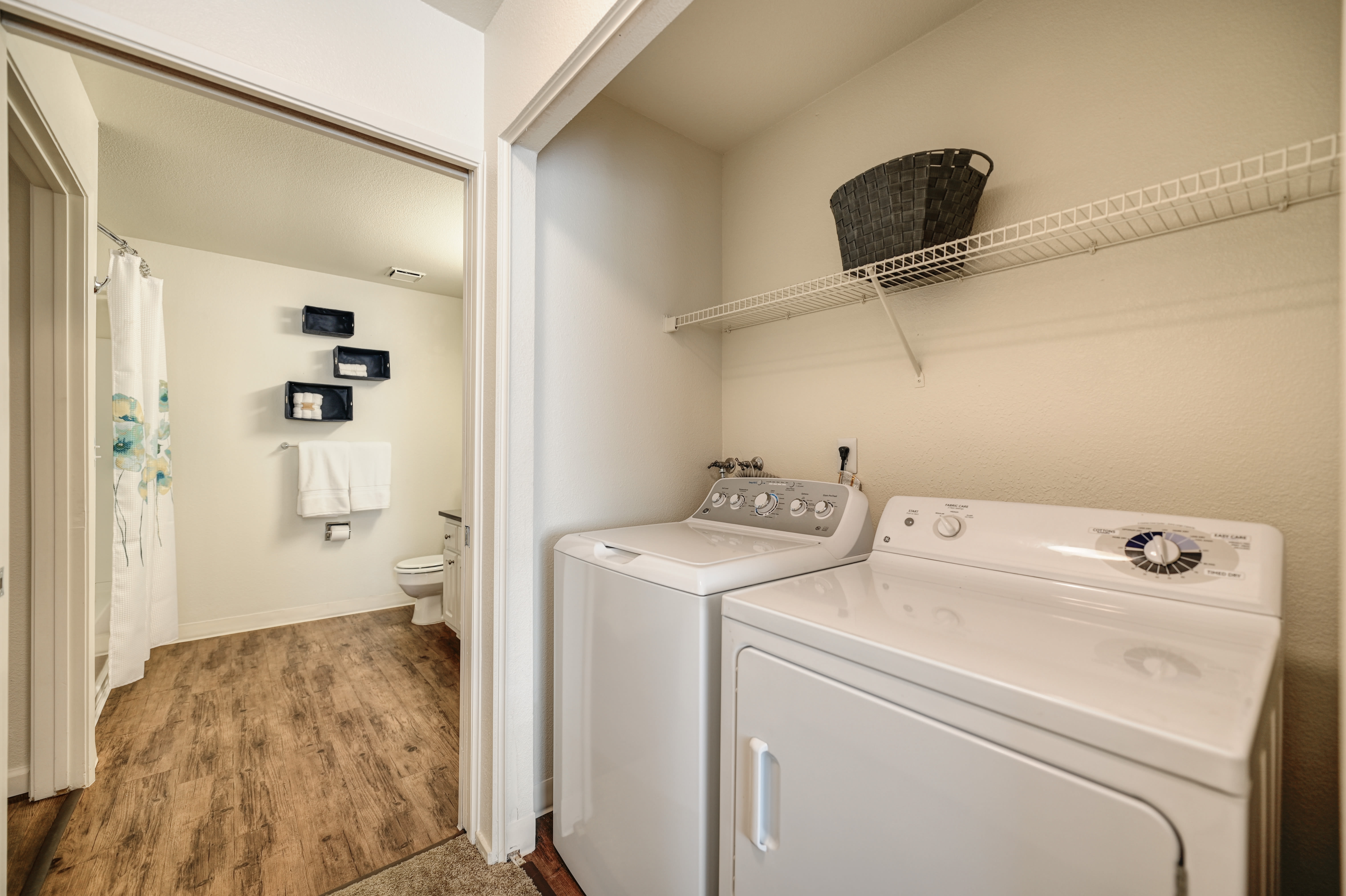 washer and dryer at Salishan Apartments in Citrus Heights, California