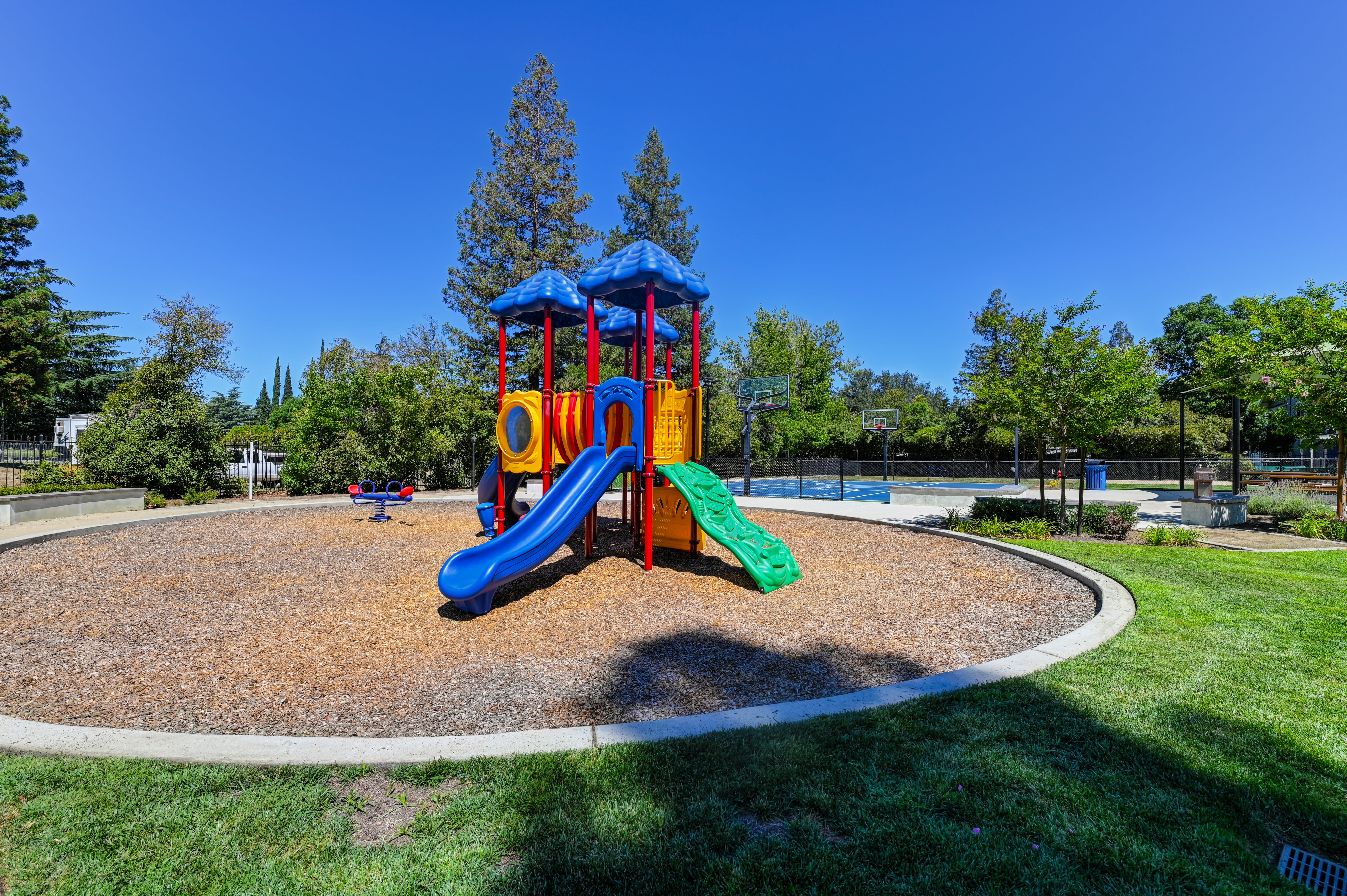 Playground at Salishan Apartments in Citrus Heights, California